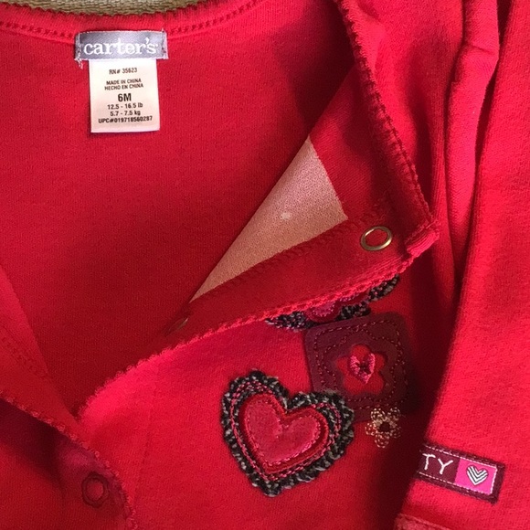 NWT Carter's One Piece Long Sleeve Front Snap w/Pockets - Picture 4 of 4